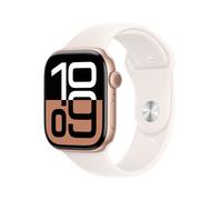 Watch Series 10 OLED 46 mm Numérique 416 x 496 pixels Écran tactile Or rose Wifi GPS (satellite)