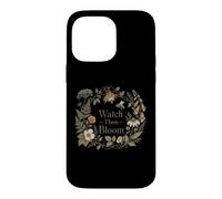 Watch Them Bloom Teacher Botanical Growth Wreath Coque pour iPhone 14 Pro Max