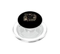 Watch Them Bloom Teacher Botanical Growth Wreath PopSockets PopGrip pour MagSafe