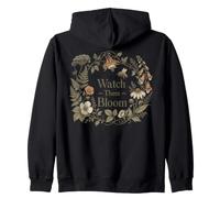 Watch Them Bloom Teacher Botanical Growth Wreath Sweat à Capuche