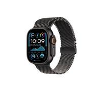 Watch Ultra 2 GPS + Cellular 49mm Boîtier en Titane Noir avec Bracelet Milanais Titane Noir - S version 2024
