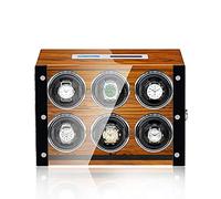 Watch Watch Winder Box Dust-Proof Box Self-Winding Mechanical Watch Box with Quiet Motor Rocker Storage Display Case for 4 Watch