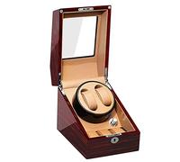 Watch Winder,Automatic 2+3 Watch Winder,Wood Display Watch Spinner Case with Advanced Control and Quiet Motor Storage Box