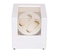 Watch Winder Automatic 2 Watches White Display Box Watch Winders for Automatic Watches 2 Watches Cases Watches Boxes Winders Storage Case