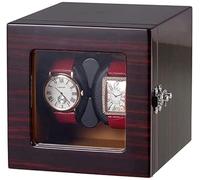 Watch Winder Automatic Watch Winder,Automatic Watch Winder,Wood Double Rotation Winders Premium Silent Motor Wood Box 4 Modes 18.8×15×15CM Good Times Watch Winder