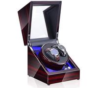 Watch Winder Automatic Watch Winder, with LED Light 5 Rotation Modes Quiet Motor Watches Storage Boxes 9 Styles Good Times Watch Winder