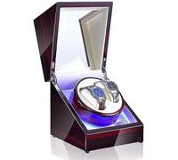 Watch Winder Automatic Watch Winder, with LED Light 5 Rotation Modes Quiet Motor Watches Storage Boxes 9 Styles Good Times Watch Winder