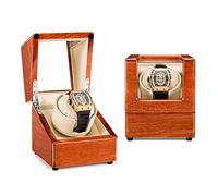 Watch Winder,for 1 Automatic Watches 5 Rotation Modes Display Automatic Mechanical Silent Motor Three Dimensional Watch Case Box