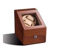 Watch Winder for Automatic Watches Double Winder Flannel Storage Board Handmade Watch Board 4 Modes Timer Rotation Timer Fonction