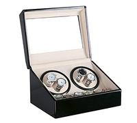 Watch Winders 4+6 Automatic Mechanical Black Watch Box High Class Motor Shaker Watch Winder Watch Boxes Present