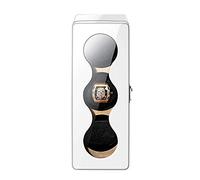 Watch Winders Automatic Smart Watch Winders for 3 Watches Antimagnetic Design Watch Storage Boxes Black (White)