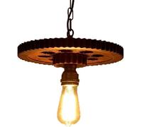 Watch Winders for Men and Women American Antique Gear Chandelier Industrial Loft - Cafe Bar Restaurant Pendant Lamp 1-Light Or 3-Lights Chandelier Ceiling Lamp(20 * 30cm)