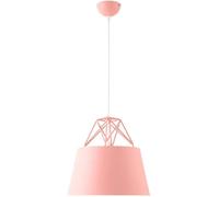 Watch Winders for Men and Women - Color Pendant Light Metal Chandelier Fashion Industrial Chandeliers - Personalized Pendant Lighting(Pink)