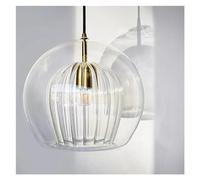 Watch Winders for Men and Women Dining Room Glass Globe Chandelier Bedroom Gold Chandelier Living Room Decorative Hanging Lights(20cm)