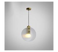 Watch Winders for Men and Women Glass Pendant Ceiling Light, Round Shade Gold Hanging Chandelier Lamp, E27 Kitchen Island Lighting Fittings,Chandeliers