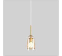 Watch Winders for Men and Women Iron Art Chandelier - 15.76in Glass Pendant Light with E27 Light - Perfect Compatible with Living Room, Balcony, and Corridor Lighting Fixtures(Transparent)