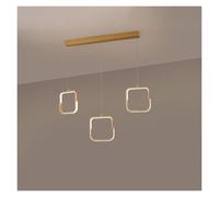 Watch Winders for Men and Women LED Gold Chandelier Geometric Pendant Light Minimalist Ceiling Lamp - Hanging Lighting Fixture,Chandeliers
