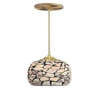 Watch Winders for Men and Women Oval Pendant Lamp Mosaic MI-NI Chandelier Kitchen Island Lights Ceiling Hanging, Dining Room Bedroom Bedside Suspension Lighting Fixtures,Chandeliers