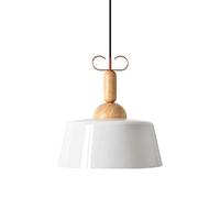 Watch Winders for Men and Women - Pendant Light Color Chandelier Metal Minimalist Hanging Light Decoration Ceiling Lighting Fixtures(White)