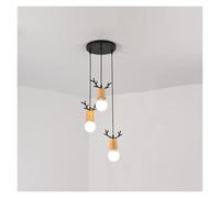 Watch Winders for Men and Women Pendant Lighting - Dining Room Light Fixture Chandelier, Kitchen Island Hanging Lights, E27 Wooden Suspension Lamps,Chandeliers