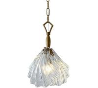 Watch Winders for Men and Women Retro E14 Decorative Lighting Fixture, Metal Hanging Lights with Glass Lampshade Suspension Lamp, Antique Copper Chandeliers