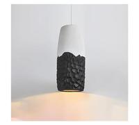 Watch Winders for Men and Women Scandinavian LED Bedroom Bedside Chandelier Restaurant Bar Chandelier Home Art Decorative Lights(White+Black)