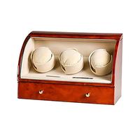 Watch Winders Watch Box Shaker Automatic Mechanical Watch Box, Watch Storage Winder Turntable Swayer, Advanced Control and Quiet Motor, LCD Digital Touch Display, 4