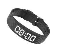 Watch Wristband - Alarm Timer | Wearable Clock with Adjustable Settings, Silent Timer for Wrist, Vibration Alarm with Silicone Strap, Wristband Reminder, Discreet Reminder for Work Or Sleep