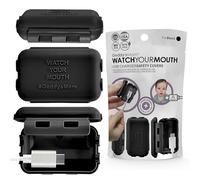 Watch Your Mouth - Lot de 3 cache-cordons résistants aux bébés | Coque de chargeur USB primée pour cordons de sécurité pour bébés | Protection de chargeur sans BPA et phtalates | Produits de sécurité