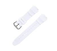 Watchband AQ-S810W AQ-S800W SGW-300H SGW-400H SGW-500H W-S200H Rubber Sport Sport Bands Watch Belt Fit pour la sangle de montre Casio (Couleur: Café)