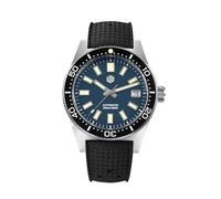 watchdives San Martin Montre Hommes 62mas SN007GB, Montre de Plongée 39mm 20Bar NH35 Montre Bracelet Mécanique Automatique de Luxe pour Plongée Étanche