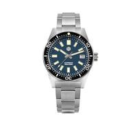 watchdives San Martin Montre Hommes 62mas SN007GB, Montre de Plongée 39mm 20Bar NH35 Montre Bracelet Mécanique Automatique de Luxe pour Plongée Étanche