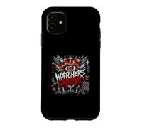 Watchers Above Heaven n'est Pas Silent Eye Flames Coque pour iPhone 11