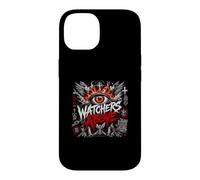 Watchers Above Heaven n'est Pas Silent Eye Flames Coque pour iPhone 14