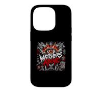 Watchers Above Heaven n'est Pas Silent Eye Flames Coque pour iPhone 14 Pro