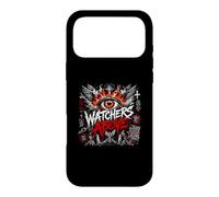 Watchers Above Heaven n'est Pas Silent Eye Flames Coque pour iPhone 17 Pro Max