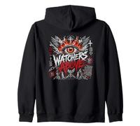 Watchers Above Heaven n'est Pas Silent Eye Flames Sweat à Capuche