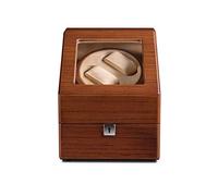 Watches Automatic Watch Winder Dual Watch Winder Flannel Storage Case Handmade Watch Box 4 Modes Rotation Timer Function