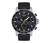 Watches Chronograph man Tissot Supersport Chrono T125.617.17.051.02 black Nylon strap
