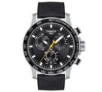 Watches Chronograph man Tissot Supersport Chrono T125.617.17.051.02 black Nylon strap
