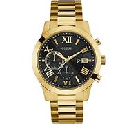 Guess Montre Atlas W0668G8 – Homme – Quartz analogique – Or/Noir