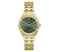Guess Montre femme Cosmo GW0033L8 Quartz Analogique Doré Émeraude