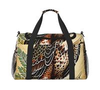 Watchful Hawk - Sac de voyage pliable et spacieux pour le rangement des articles personnels, noir, taille L, Noir , L