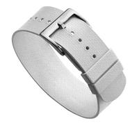 WatchGecko TidalPass Bracelet de montre militaire britannique FKM en caoutchouc, étanche, polyvalent et élégant, peut être porté de 2 façons, 22mm, Caoutchouc, Pas de gemme