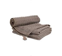 watchget Barista - Lot de 4 micro chiffons en microfibre pour machine à expresso, baguette à vapeur, comptoir, cuisine, tissage gaufré, marron (30,5 x 30,5 cm)