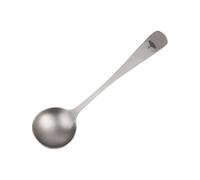 watchget Cuillère à café professionnelle - Cuillère à mesurer ronde en titane de 15 cm pour expresso, café spécialisé, baristas