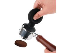 watchget Outil d'éjecteur de palet de café, 51 mm silencieux pour enlever le marc de café, souffleur silencieux pour barista 51-54 mm sans fond, accessoires de barista
