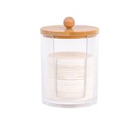 watchget Porte-filtre en papier pour expresso avec couvercle - Distributeur de filtre à café en acrylique compatible avec les filtres ronds jetables de 51 mm/54 mm/58 mm