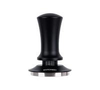 watchget Tamper à café expresso de 58 mm, à ressort en acier inoxydable pour barista - Tamper à expresso calibré à la main avec échelle - Accessoires pour porte-filtre de 58 mm