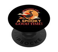 Watching You a Spooky Good Time PopSockets PopGrip Adhésif